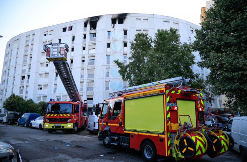  فرنسا: سبعة قتلى في حريق مبنى في نيس