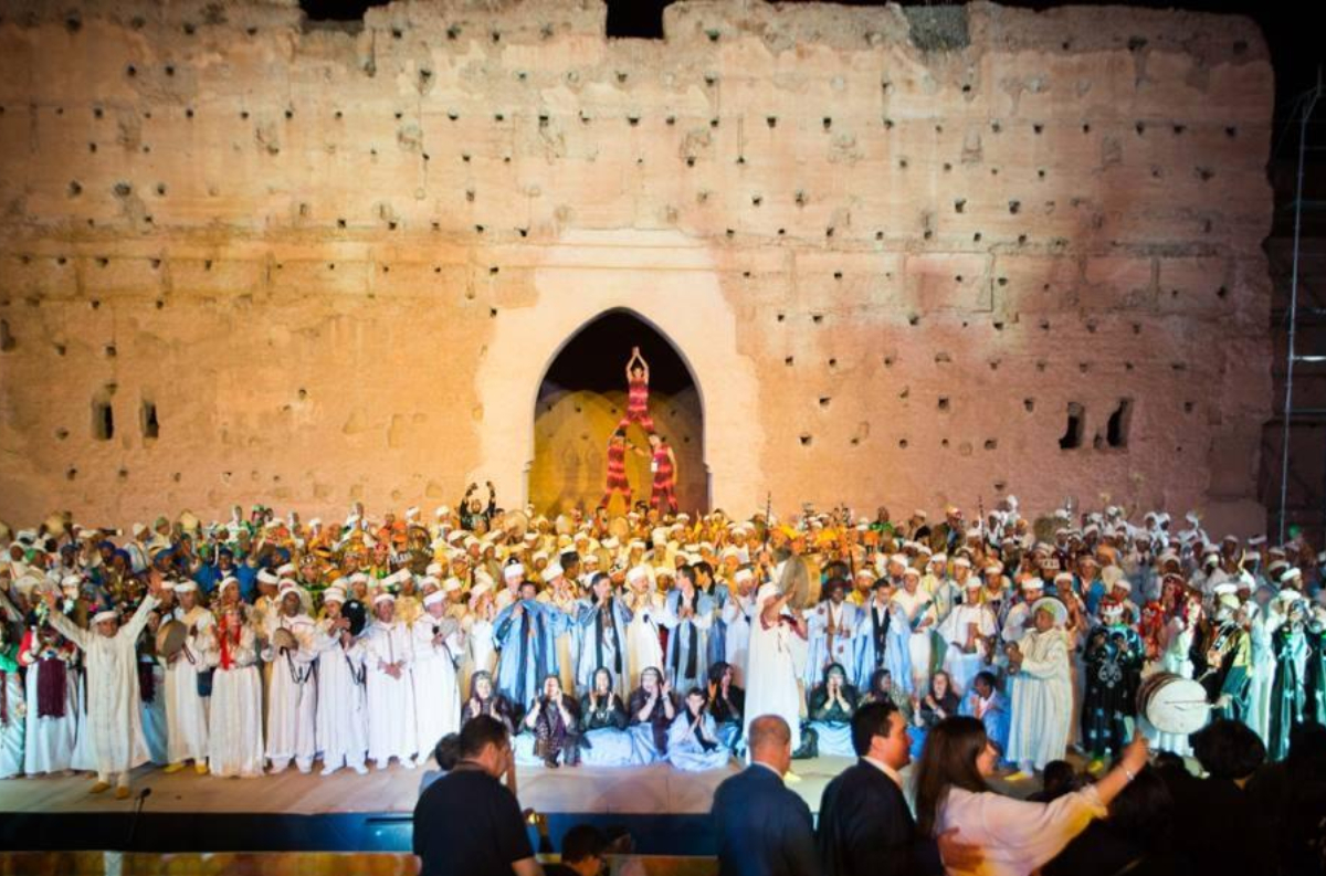مراكش.. المهرجان الوطني للفنون الشعبية يحتفي بعلاقات الصداقة المغربية الصينية