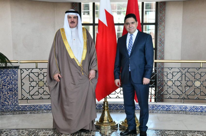  ناصر بوريطة يجري محادثات بالرباط مع رئيس مجلس النواب البحريني