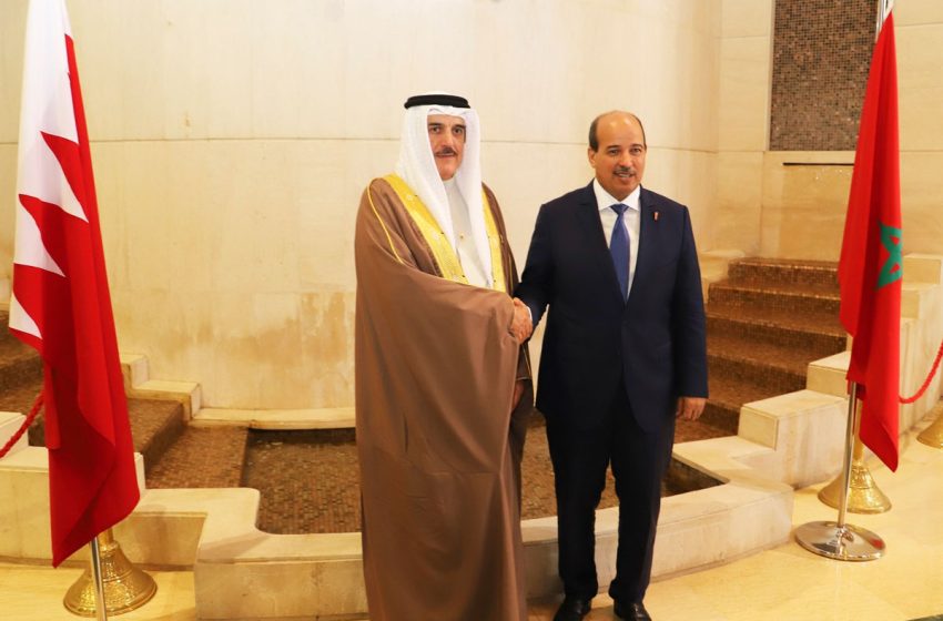  النعم ميارة يتباحث بالرباط مع رئيس مجلس النواب البحريني