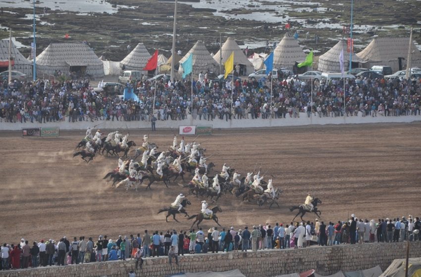  الجديدة: التعاونيات الحرفية تعرض منتوجاتها بموسم مولاي عبد الله أمغار