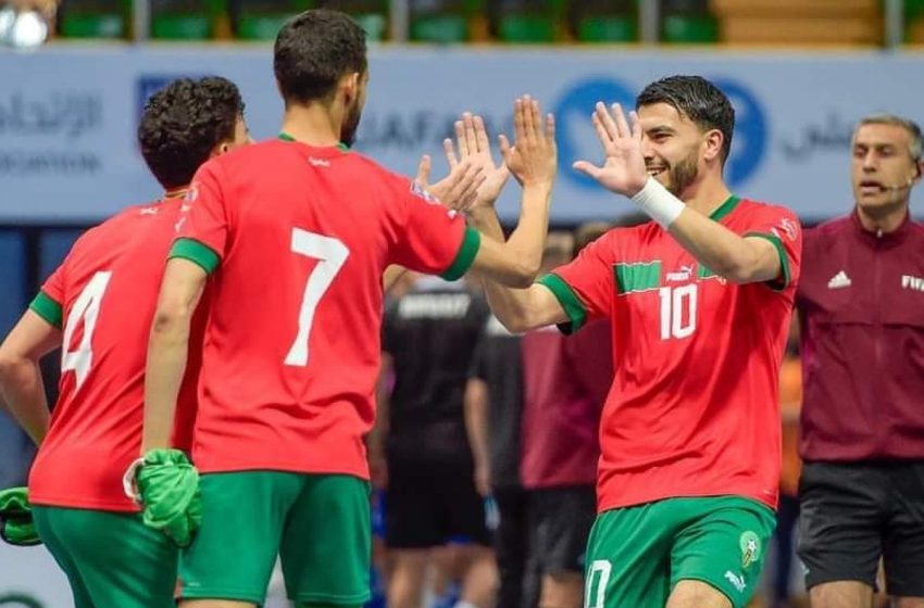 المنتخب المغربي للفوتصال يستهل مشواره في كأس العالم بالفوز على طاجيكستان