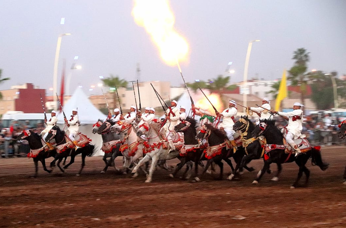 الدشيرة الجهادية.. انطلاق فعاليات الدورة الـ17 للمهرجان الوطني للفروسية التقليدية