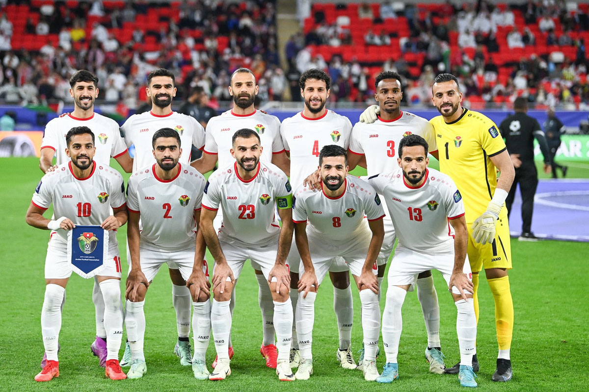 المنتخب الأردني لكرة القدم يبقي على رتبته 68 عالميا