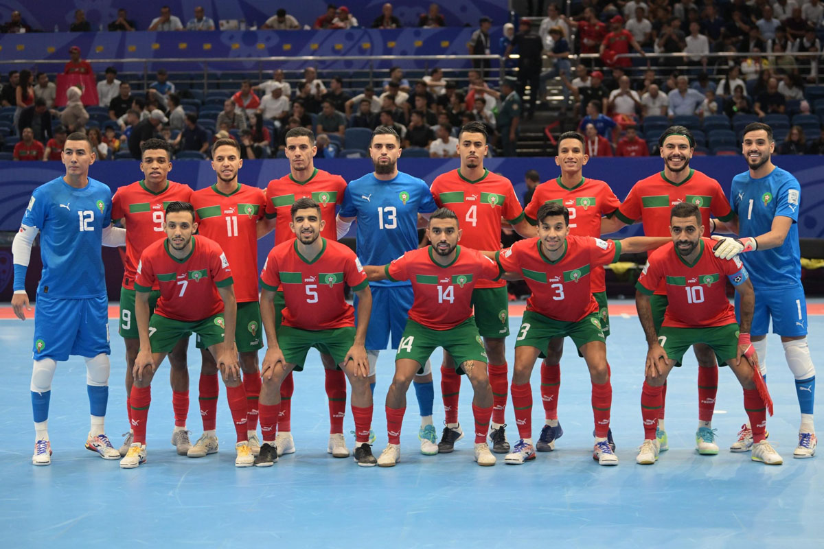 المنتخب المغربي لكرة القدم داخل القاعة يتأهل إلى ثمن نهائي المونديال عقب فوزه على بنما