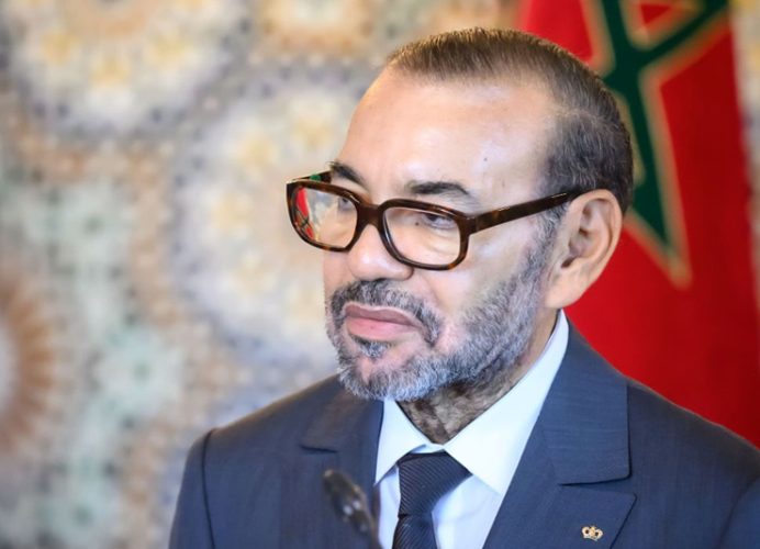 برقية تعزية ومواساة من أمير المؤمنين صاحب الجلالة الملك محمد السادس إلى نيافة الكاردينال جيوفاني باتيستا ري، عميد مجمع الكرادلة، على إثر وفاة قداسة البابا فرانسوا الأول