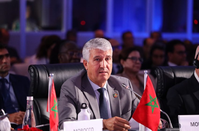  قمة إفريقيا الزرقاء 2024 : السيد صديقي يستعرض مبادرات المغرب لفائدة استدامة المحيطات