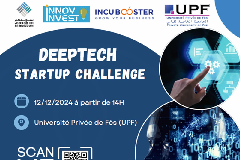 الجامعة الخاصة لفاس تستضيف النهائي الكبير لـ DeepTech Startup Challenge