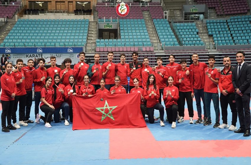 البطولة العربية للكراطي: المنتخب المغربي ينهي المنافسات في المركز الثالث بمجموع 20 ميدالية