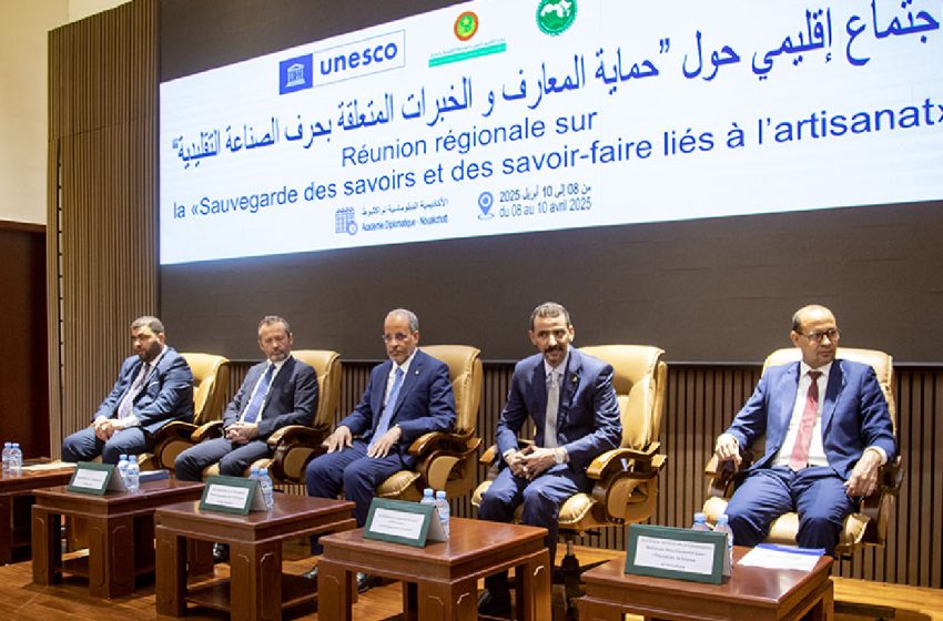  اجتماع إقليمي بنواكشوط حول “حماية المعارف والخبرات المتعلقة بحرف الصناعة التقليدية” بمشاركة المغرب